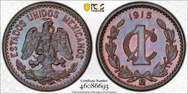 1915-Mo 1C 16mm KM-416 MS65BN