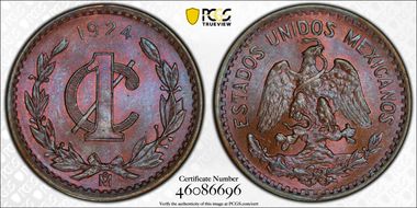 1924-Mo 1C MS66BN