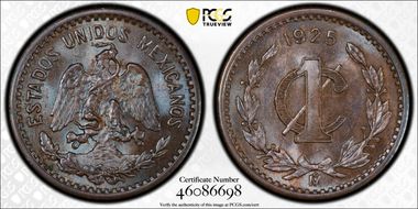 1925-Mo 1C MS65BN