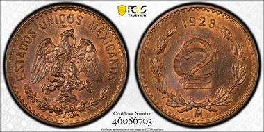 1928-Mo 2C MS64RB