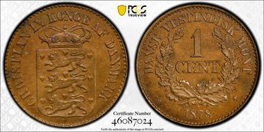 1878 1C MS63BN