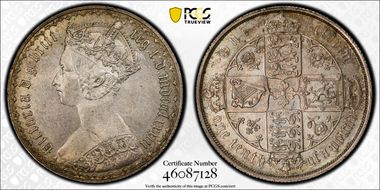 1883 Florin S-3900 MS63