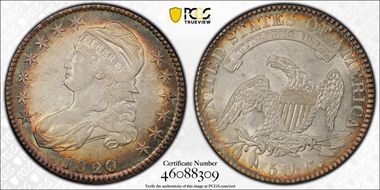 1820/19 50C Curl Base 2 AU50