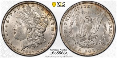 1897-O $1 MS62