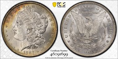 1883-O $1 MS62
