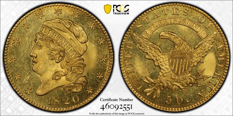 Cert 46092551 - Coin Image