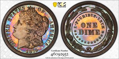 1879 10C J-1586 PR66