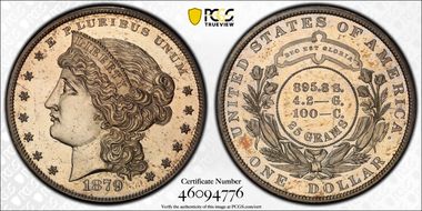 1879 $1 J-1618 PR65
