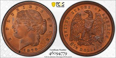 1878 $2.50 J-1567 PR65RB