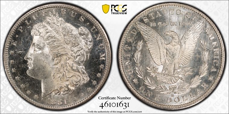 Cert 46101631 - Coin Image