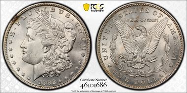 1892 $1 MS64