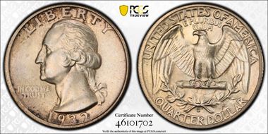 1932-D 25C MS64