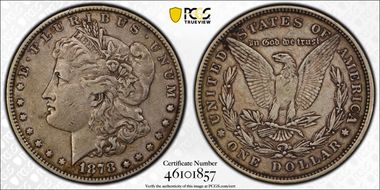 1878 8TF $1 VF30