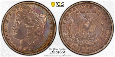 1879-O $1 XF40