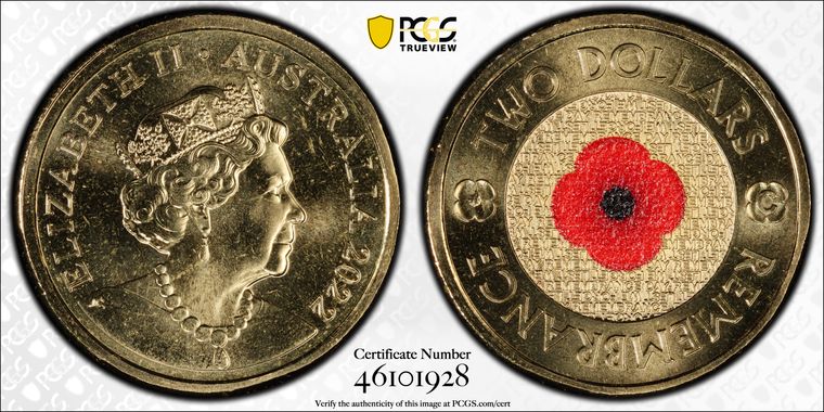 Cert 46101928 - Coin Image