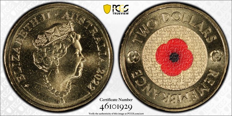 Cert 46101929 - Coin Image