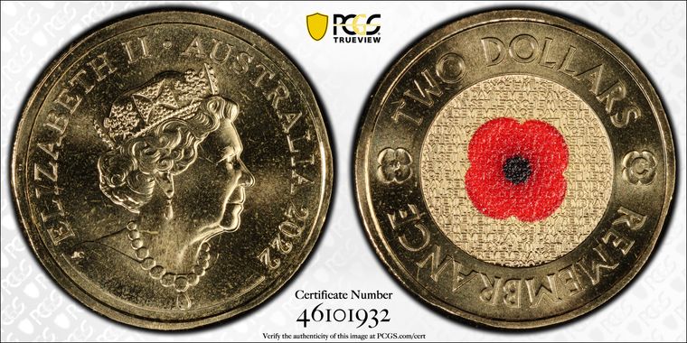 Cert 46101932 - Coin Image