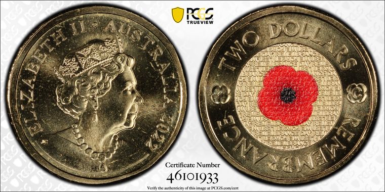 Cert 46101933 - Coin Image