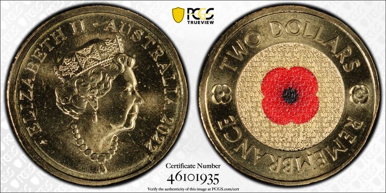 Cert 46101935 - Coin Image