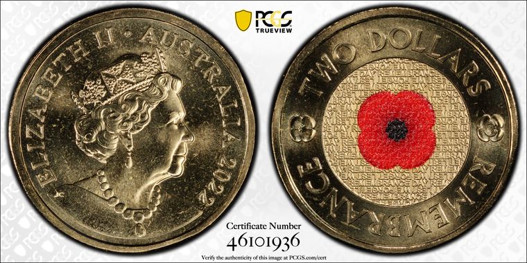 Cert 46101936 - Coin Image