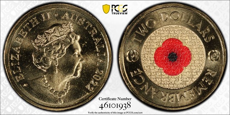 Cert 46101938 - Coin Image