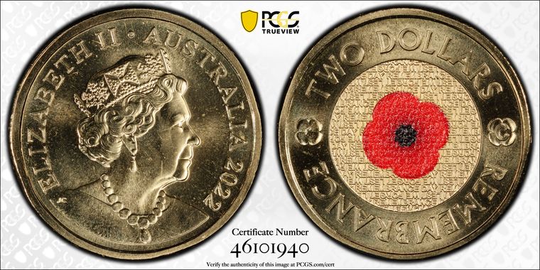 Cert 46101940 - Coin Image