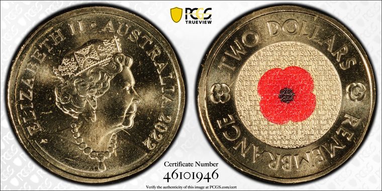 Cert 46101946 - Coin Image