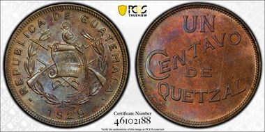 1929 1C KM-247 MS64BN