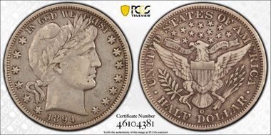 1894-O 50C XF40