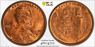 1930-S 1C MS63RB