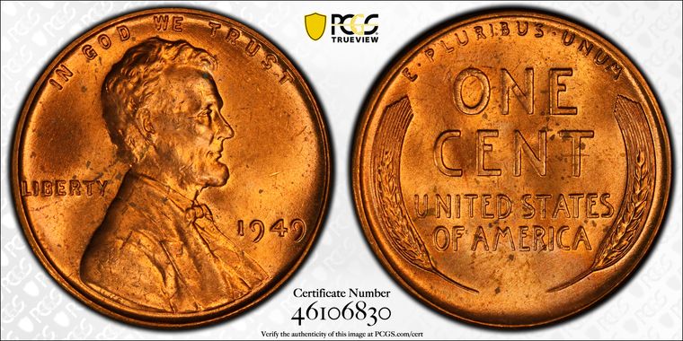 Cert 46106830 - Coin Image