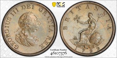 1799 1/2D S-3778 MS62BN