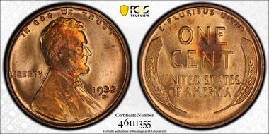 1932-D 1C MS65RB