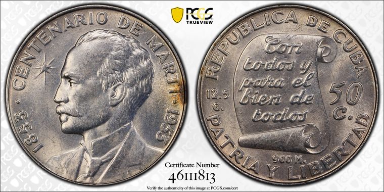 Cert 46111813 - Coin Image