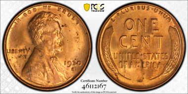 1930-S/S 1C RPM, FS-501 MS63RD