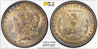 1882-O $1 MS64