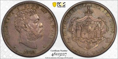1883 $1 Hawaii XF45