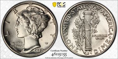 1939 10C FS-101 DDO MS66FB