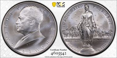 (2015) Medal Dwight D. Eisenhower MS69