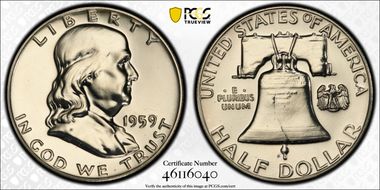 1959 50C PR66