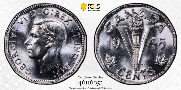 Cert 46116052 - Coin Image