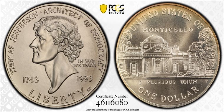 Cert 46116080 - Coin Image