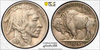 1931-S 5C VF30