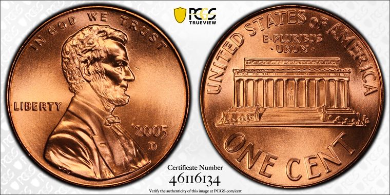 Cert 46116134 - Coin Image