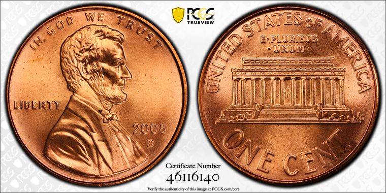 Cert 46116140 - Coin Image