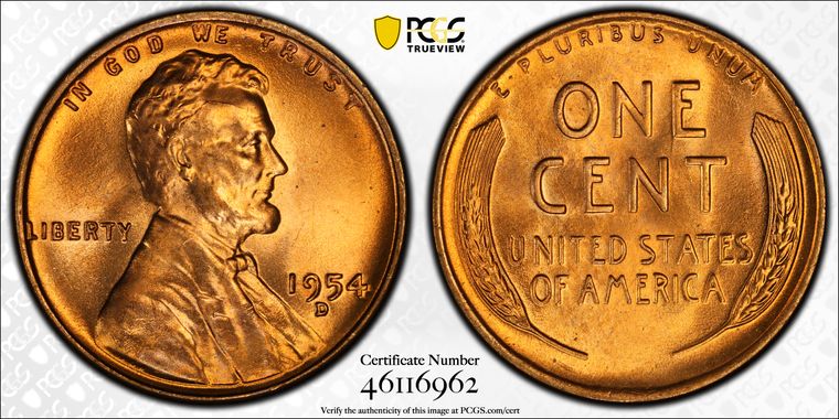 Cert 46116962 - Coin Image