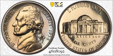 1938 5C Re-Engraved Obv Design FS-401 PR66