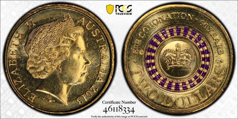 Cert 46118334 - Coin Image