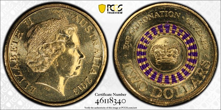 Cert 46118340 - Coin Image