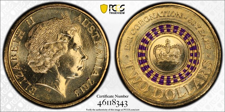 Cert 46118343 - Coin Image